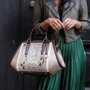 👜BRAHMIN ARDEN SATCHEL CARLISLE👜